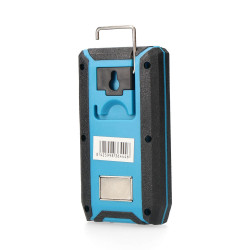Linterna led cob 8w 500lm profesional. recargable con usb. con gancho + iman funcion power bank. incluye cable de carga. kom ...