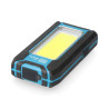 Linterna led cob 8w 500lm profesional. recargable con usb. con gancho + iman funcion power bank. incluye cable de carga. kom ...