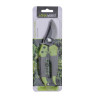 Tijeras de poda con mango verde/negro cuchilla de 185mm progarden
