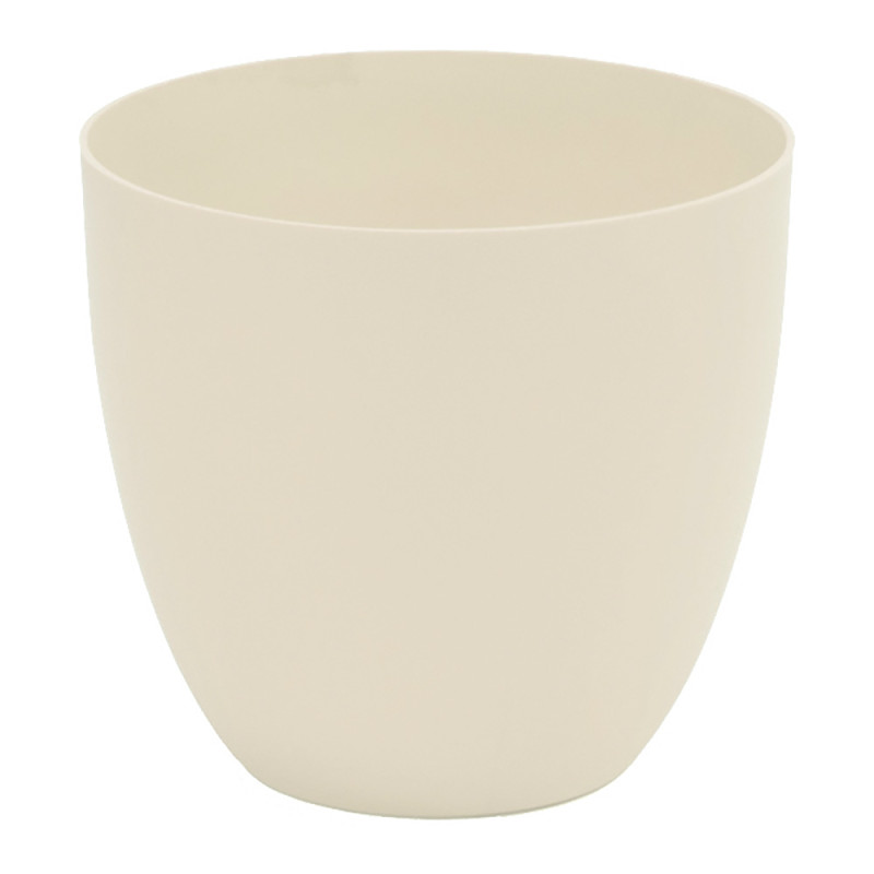Maceta de inyeccion modelo cuenco ø32cm color ecru Maceta de inyeccion modelo cuenco ø32cm color ecru