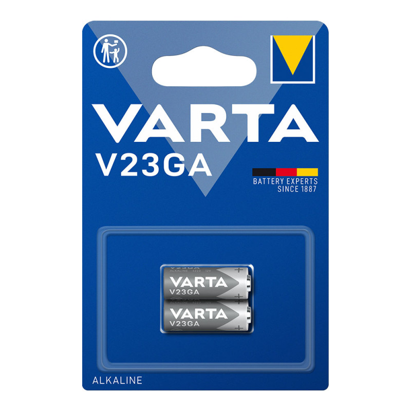 Pila alkalina varta v23ga 12v (blister 2 unid.) ø10,3x28,5mm Pila alkalina varta v23ga 12v (blister 2 unid.) ø10,3x28,5mm