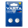 Micro pila de boton lithium cr2032 3v (blister 2 unid.) ø20,0x3,2mm