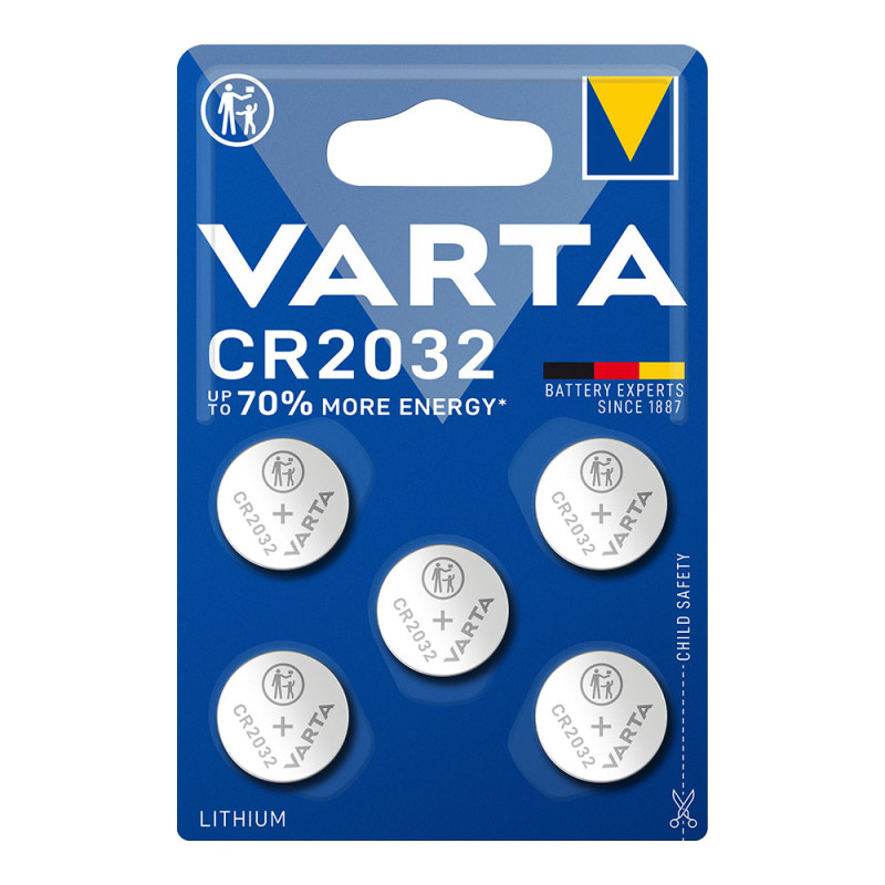Micro pila de boton lithium cr2032 3v (blister 5 unid.) ø20,0x3,2mm Micro pila de boton lithium cr2032 3v (blister 5 unid.) ø20,0x3,2mm