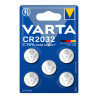 Micro pila de boton lithium cr2032 3v (blister 5 unid.) ø20,0x3,2mm