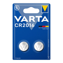 Micro pila de boton lithium cr2016 3v (blister 2 unid.) ø20,0x1,6mm