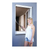 Mosquitera con marco magnetico blanco 120x120cm