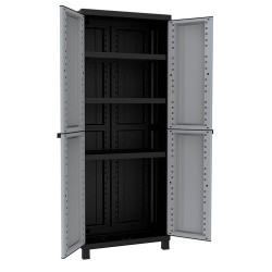 Armario twistblack2680, 3 baldas, 68 x 39 x 170 cm