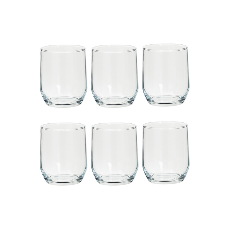 Set 6 vasos de agua de cristal coleccion paol 31,5cl Set 6 vasos de agua de cristal coleccion paol 31,5cl