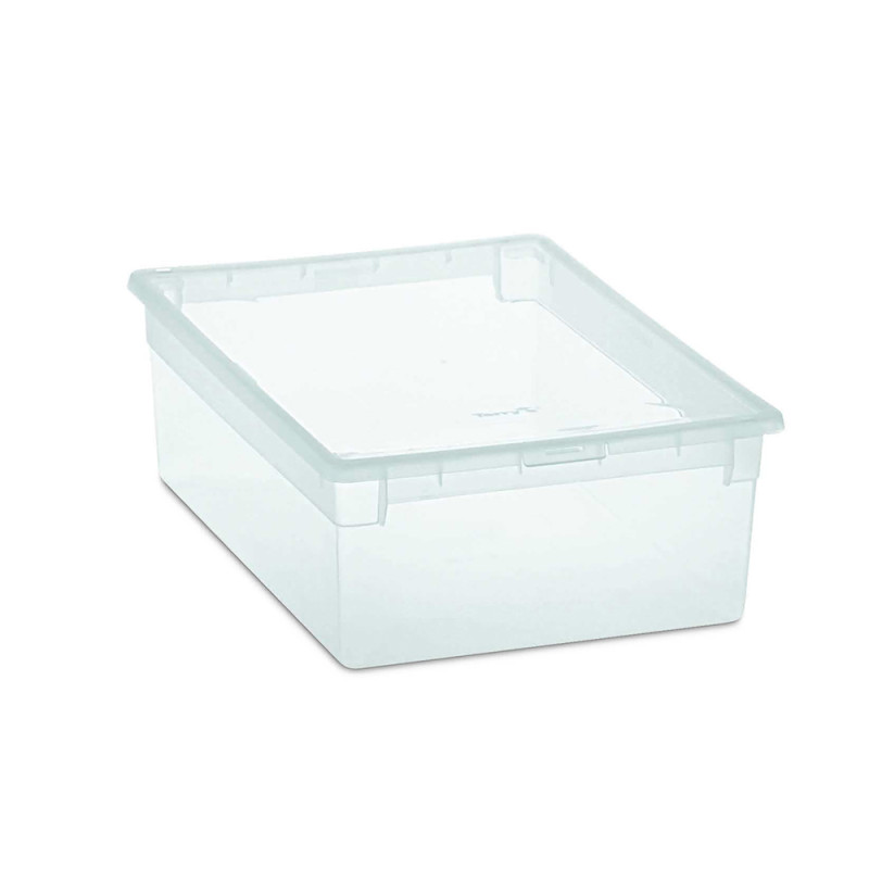 Contenedor multiuso con tapa m 27,8x39,6x13,2cm Contenedor multiuso con tapa m 27,8x39,6x13,2cm