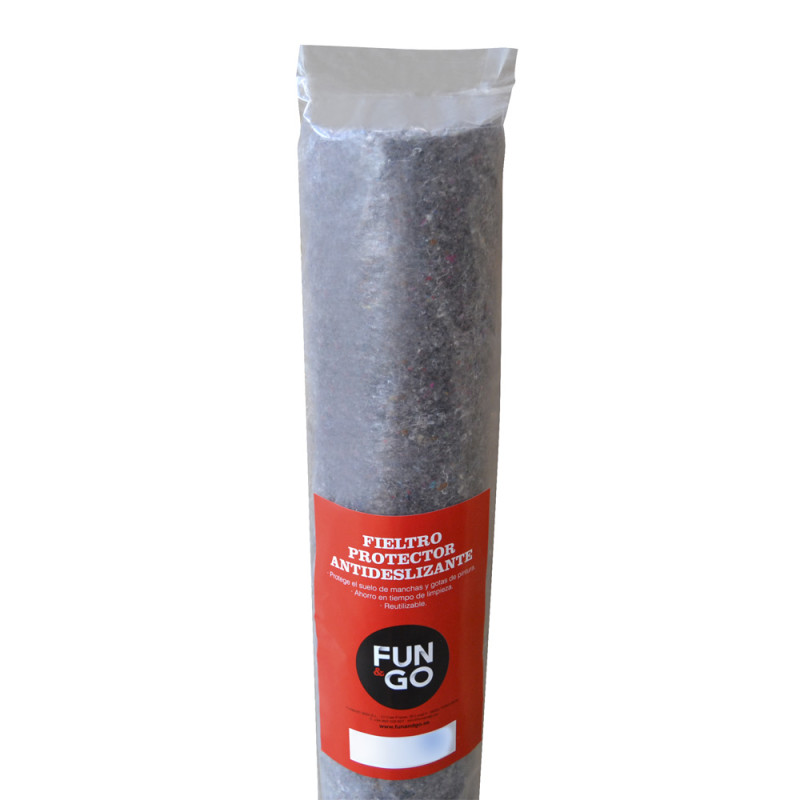 Fieltro protector suelo 200g/m² gris 1x10m Fieltro protector suelo 200g/m² gris 1x10m