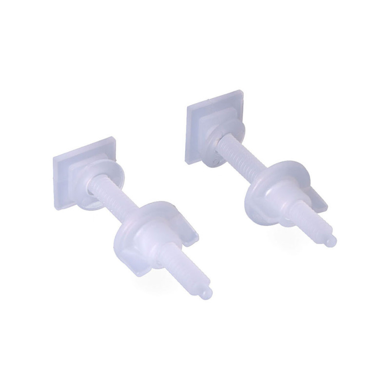 Juego de tornillos para tapa wc 9 cm Juego de tornillos para tapa wc 9 cm
