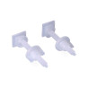 Juego de tornillos para tapa wc 9 cm