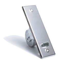Recogedor 1009 milan con placa inox 5 m