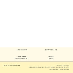 Embellecedor para recogedor 49921 blanco 0,5 mm
