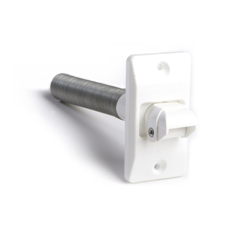 Polea 9108 nylon orientable blanca Polea 9108 nylon orientable blanca