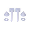 Juego de tornillos para tapa wc 9 cm