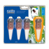 Sistema de riego aquac para macetas 3+1 conos 7 cl/dia blue bird