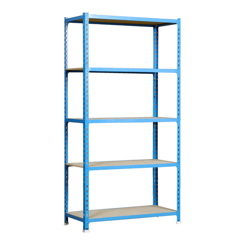 Estanteria metalica sin tornillos con aglomerado maderclick plus 5/500 simon rack Estanteria metalica sin tornillos con aglomerado maderclick plus 5/500 simon rack