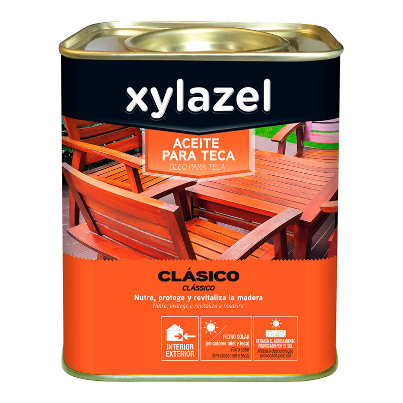 Xylazel aceite para teca color teca 0.750l 5396265 Xylazel aceite para teca color teca 0.750l 5396265