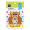 Tope salva dedos puertas marron 5211-4-001(blister) inofix