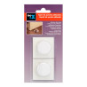 Tope adhesivo blanco (blister 2 unid.) inofix