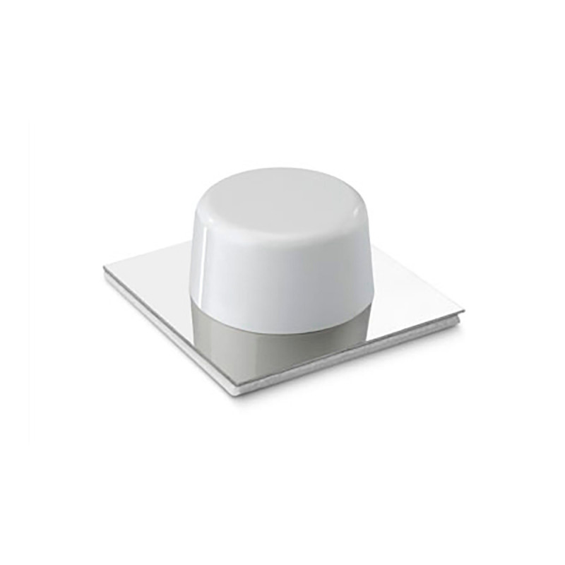 Tope adhesivo blanco-cromo (blister 2 unid.) inofix Tope adhesivo blanco-cromo (blister 2 unid.) inofix