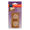 Tope adhesivo parquet beige (blister 2 unid.) inofix