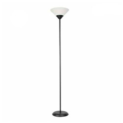 Lámpara de pie modelo miami color negro e27 60 w edm