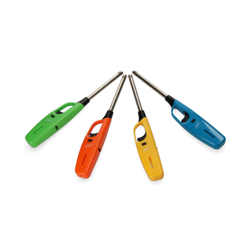 Encendedor modelo fashion longneck bbq 27,3x4x2,5cm recargable colores surtidos euro/u Encendedor modelo fashion longneck bbq 27,3x4x2,5cm recargable colores surtidos euro/u