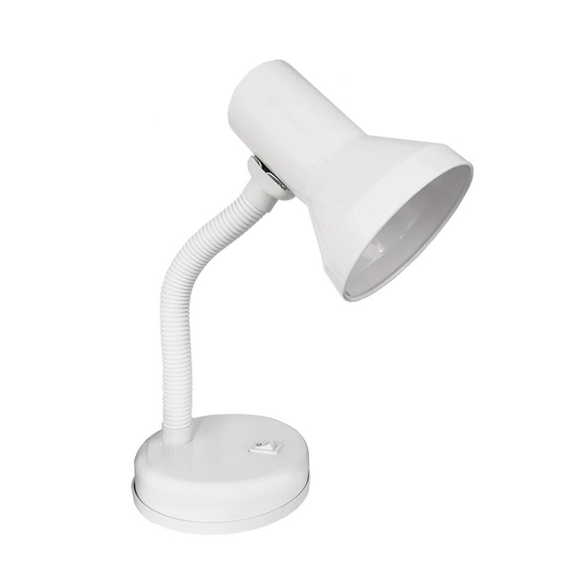 Flexo de sobremesa modelo london e27 60w color blanco edm Flexo de sobremesa modelo london e27 60w color blanco edm