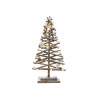 Arbol de troncos micro led efecto nevado 25x12x50cm