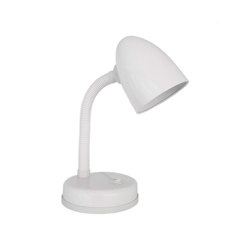 Flexo de sobremesa modelo amsterdam e27 60w color blanco edm Flexo de sobremesa modelo amsterdam e27 60w color blanco edm