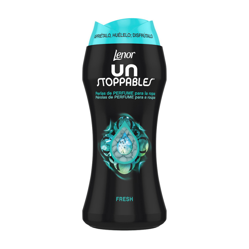Suavizante unstoppables perlas de perfume fresh para la ropa 140 gr Suavizante unstoppables perlas de perfume fresh para la ropa 140 gr