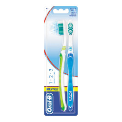 Cepillo oral b shiny clean 2 uds colores / modelos surtidos