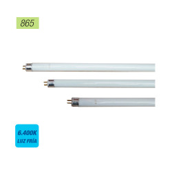 Tubo fluorescente 08 w 6400k 400 lm t5 28,6 cm g5 luz fria
