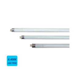Tubo fluorescente 15 w 6500k 1000 lm t8 43,7 cm g13 luz fria