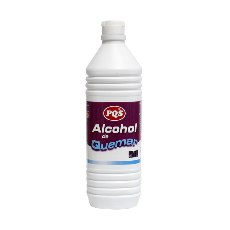 Alcohol de quemar botella 1l pqs Alcohol de quemar botella 1l pqs