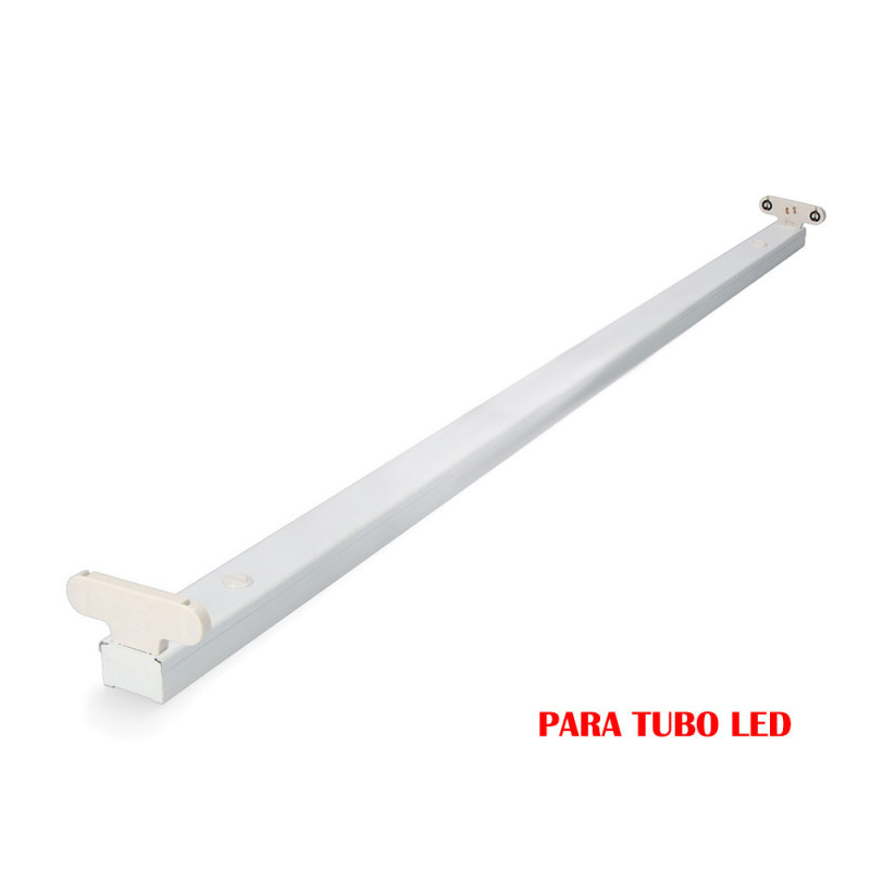Regleta fluorescente para tubo de led 2x22w (eq. 58w) 220v 153cm edm Regleta fluorescente para tubo de led 2x22w (eq. 58w) 220v 153cm edm