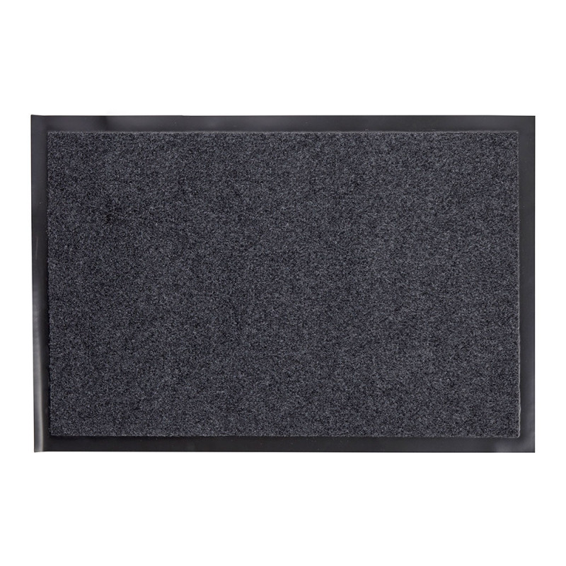 Felpudo negro antideslizante 60x40cm Felpudo negro antideslizante 60x40cm
