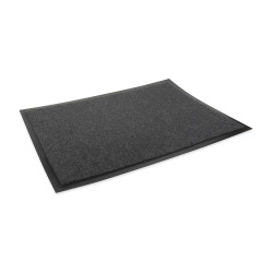 Felpudo negro antideslizante 60x40cm