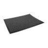 Felpudo negro antideslizante 60x40cm