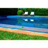 Malla para piscina 4x8m leaf pool cover