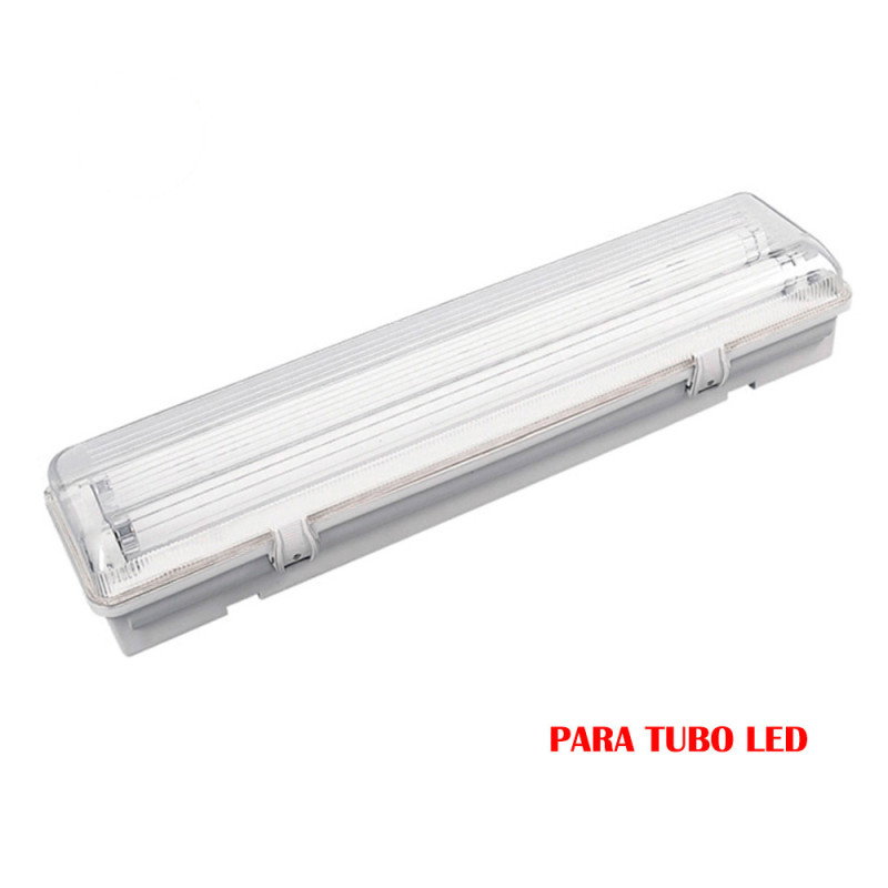 Pantalla fluorescente estanca para tubo de led 2x22w (eq. 58w) 220v 155cmi p65 edm Pantalla fluorescente estanca para tubo de led 2x22w (eq. 58w) 220v 155cmi p65 edm