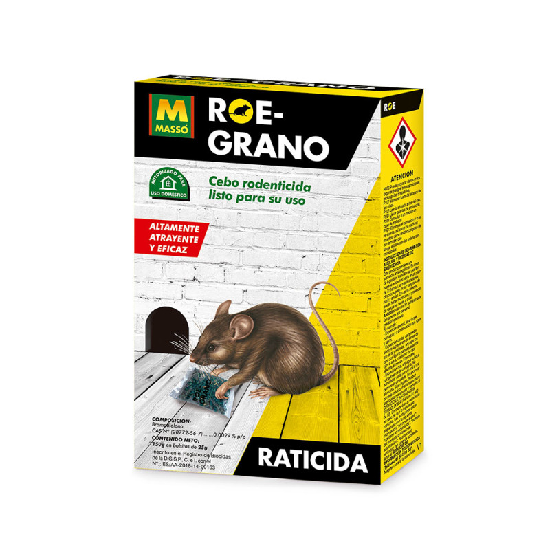 Raticida roe-grano 150 g Raticida roe-grano 150 g