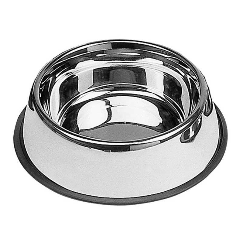 Comedero acero inoxidable antideslizante 0,9l ø26cm nayeco Comedero acero inoxidable antideslizante 0,9l ø26cm nayeco