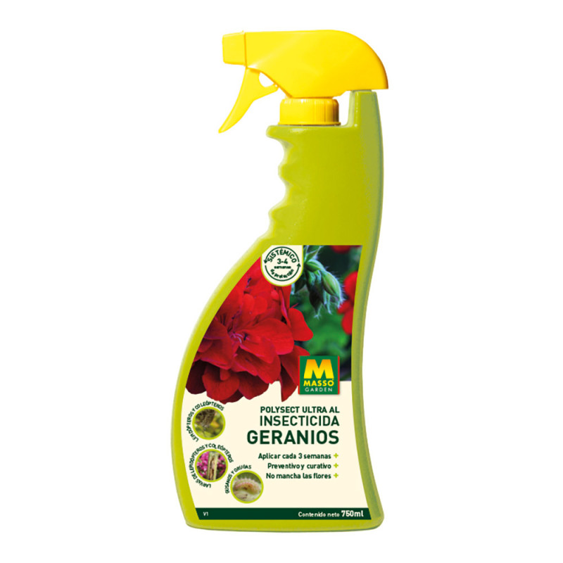 Pistola insecticida geranios sistémico 750ml 231517 massó Pistola insecticida geranios sistémico 750ml 231517 massó