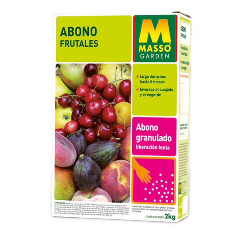 Abono para frutales 2kg. eco 234981 massó Abono para frutales 2kg. eco 234981 massó