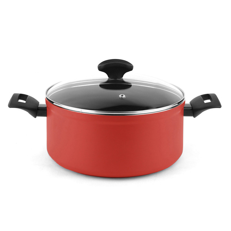 Olla maxima + tapa roja aluminio 3004 fagor ø20x10cm Olla maxima + tapa roja aluminio 3004 fagor ø20x10cm