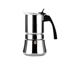 Cafetera etnica de acero inoxidable 18 / 10, 6 tazas