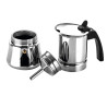 Cafetera etnica de acero inoxidable 18 / 10, 10 tazas